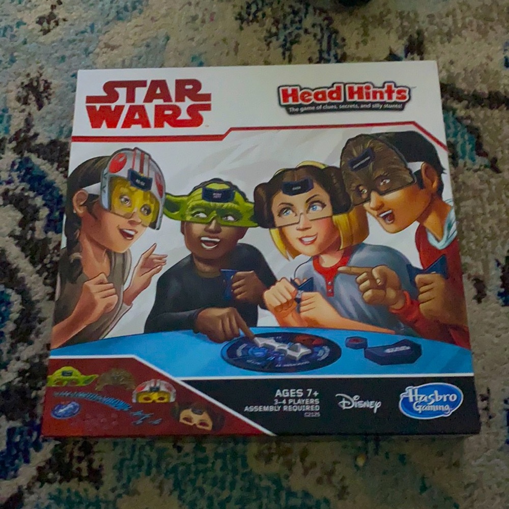 Start wars head hints NIB.